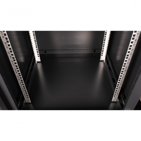 Шкаф 19" телекоммуникационный настенный, 12U 635x600х600 мм, дверь металл,черный